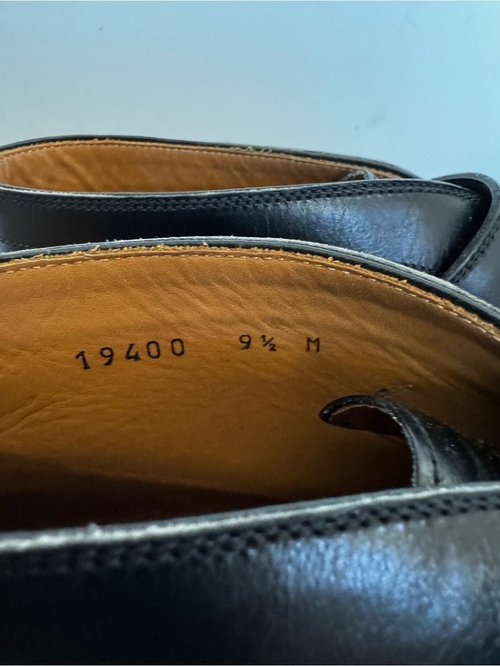 Magnanni Black Leather Double Monk Strap Boots size 9.5M main image 7
